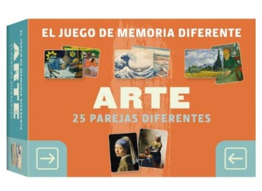 [9789463593182] JUEGO DE MEMORIA DIFERENTE ARTE