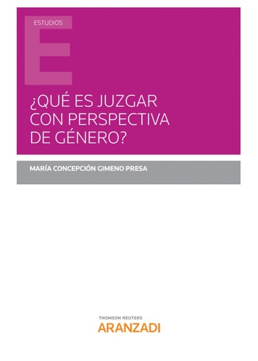 [9788413088082] ¿Qué es juzgar con perspectiva de género