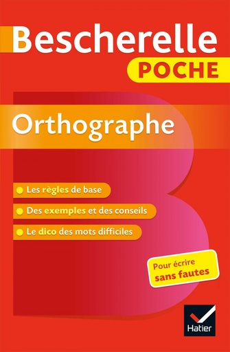 [9782401044630] Bescherelle Poche Orthographe