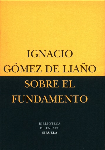 [9788478446308] Sobre el fundamento