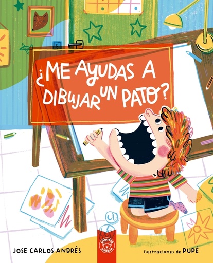 [9788418687594] ¿ME AYUDAS A DIBUJAR UN PATO?