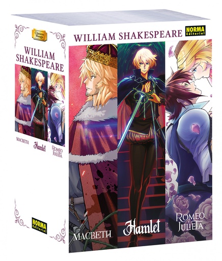 [9788467961768] PACK CLASICOS MANGA: WILLIAM SHAKESPEARE