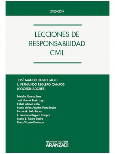 [9788490140819] Lecciones de responsabilidad civil (2ªed)