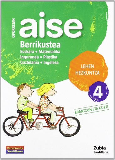 [9788498940671] AISE BERRIKUSTEA 4 LEHEN HEZKUNTZA OPORRETAN