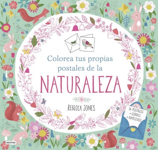 [9788408161509] COLOREA TUS PROPIAS POSTALES DE LA NATURALEZA