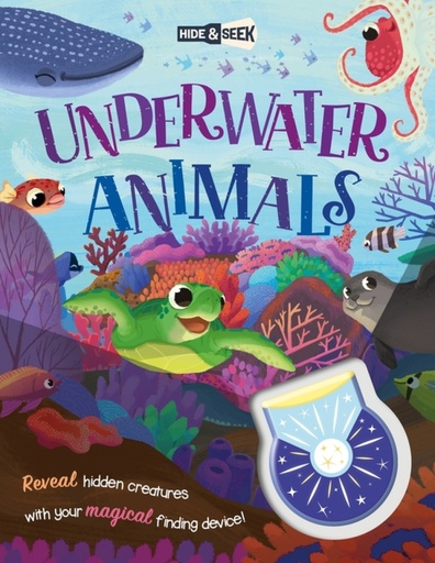 [9781839034992] Hide-and-Seek Underwater Animals (Magical Light Book)