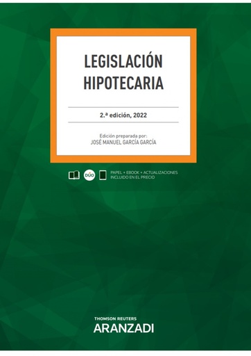 [9788413914855] Legislación Hipotecaria (Papel + e-book)