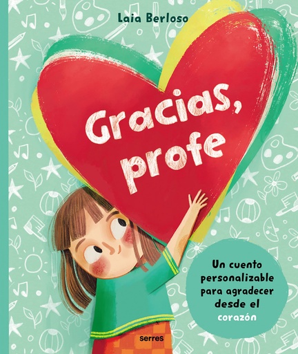 [9788427236967] Gracias, profe. Un libro personalizable