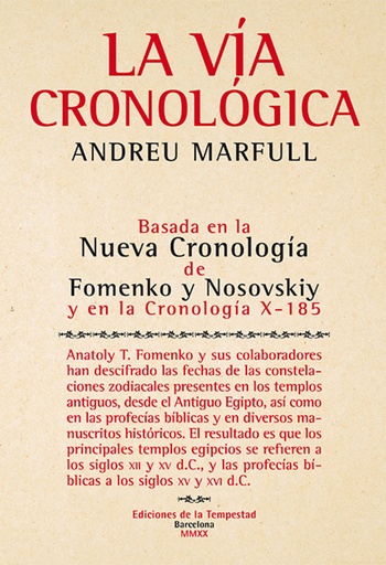 [9788412176810] LA VÍA CRONOLÓGICA