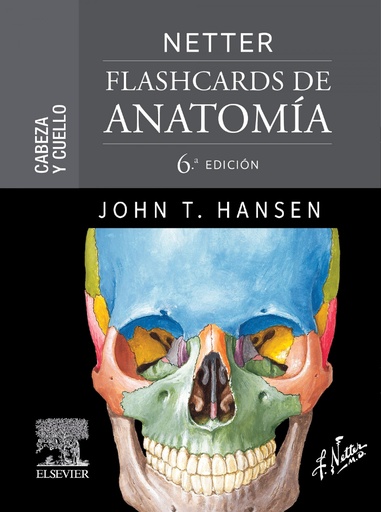 [9788413823935] Netter flashcards de anatomia:cabeza y cuello