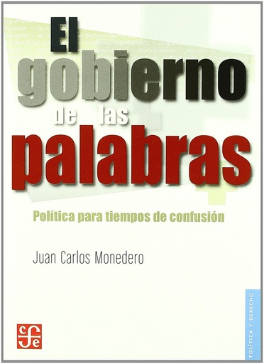 [9788437506548] El gobierno de las palabras