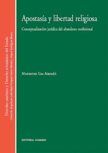 [9788490450130] Apostasía y libertad religiosa