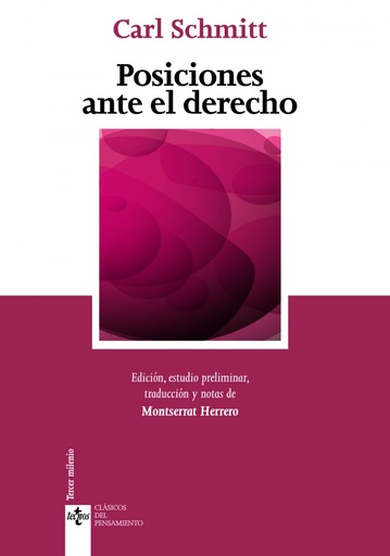 [9788430954926] Posiciones ante el dercho