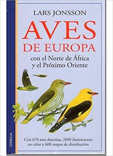 [9788428210072] Aves de Europa con el norte de África y Próximo Oriente