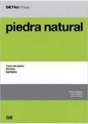 [9788425221835] Piedra natural: tipos de piedra, detalles, ejemplos