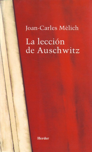 [9788425423345] La lección de auschwitz