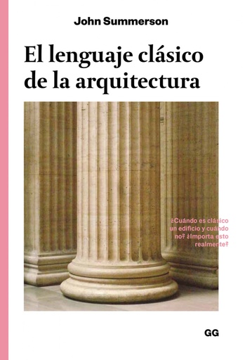 [9788425228612] El lenguaje clásico de la arquitectura