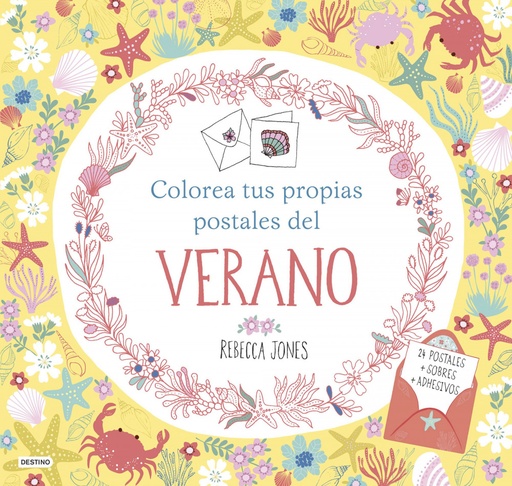 [9788408172314] COLOREA TUS PROPIAS POSTALES DEL VERANO