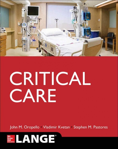 [9780071820813] LANGE CRITICAL CARE MEDICINE