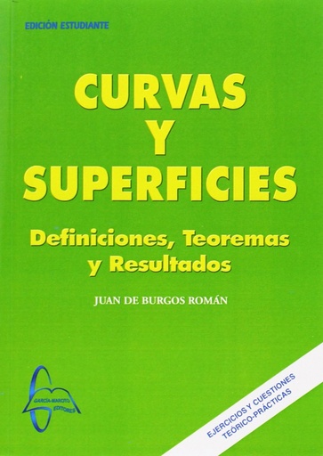 [9788493629939] CURVAS Y SUPERFICIES