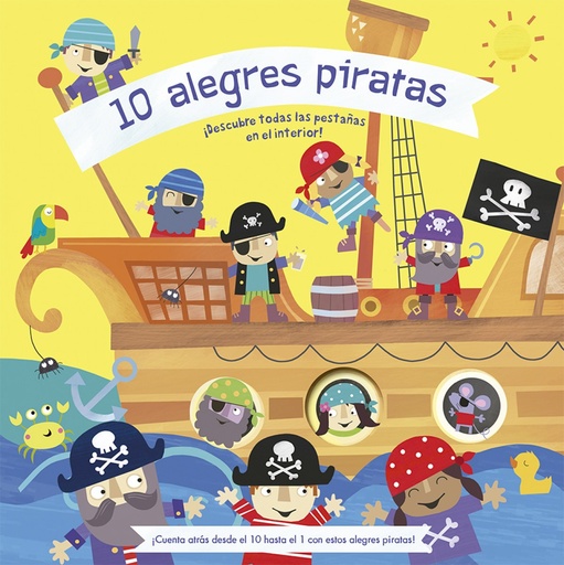 [9788491452140] 10 ALEGRES PIRATAS