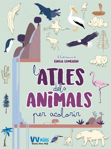 [9788468243740] ATLES DELS ANIMALS PER ACOLORIR