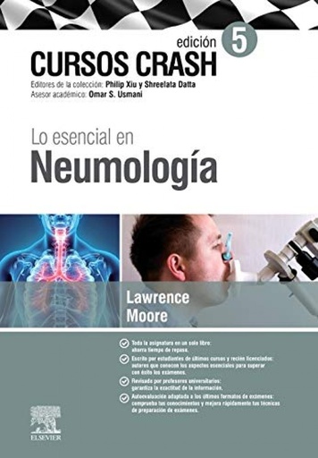 [9788491137313] LO ESENCIAL EN NEUMOLOGÍA: CURSO CRASH, 5E