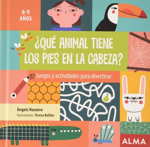 [9788418008290] ¿Qué animal tiene los pies en la cabeza?
