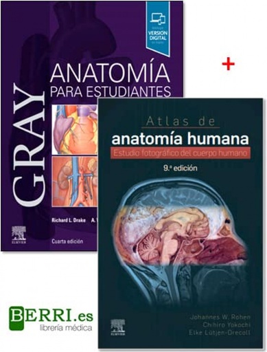 [9788413822563] Pack Anatomía para estudiantes+Altas anatomía humana