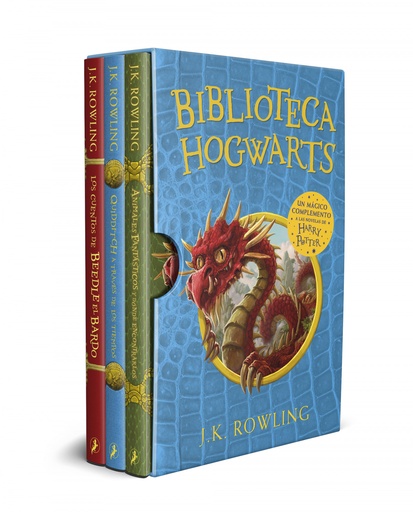 [9788418796395] Estuche Biblioteca Hogwarts