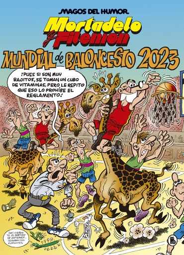 [9788402423955] Mundial de baloncesto 2023 (Magos del Humor 220)