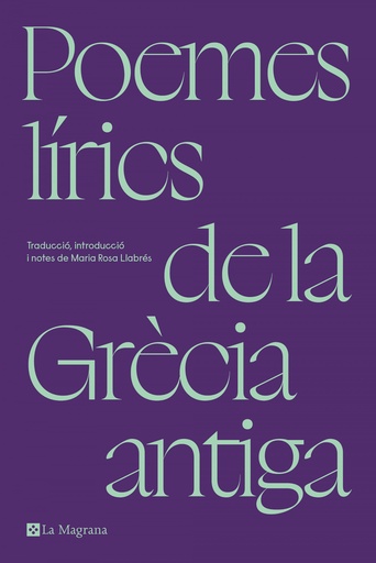 [9788419334305] Poemes lirics de la grecia antiga