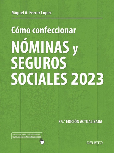 [9788423435517] COMO CONFECCIONAR NOMINAS Y SEGUROS SOCIALES 2023