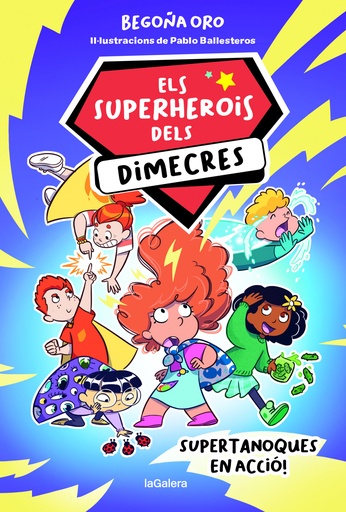 [9788424674229] ELS SUPERHEROIS DELS DIMECRES 1. SUPERTANOQUES EN ACCIÓ