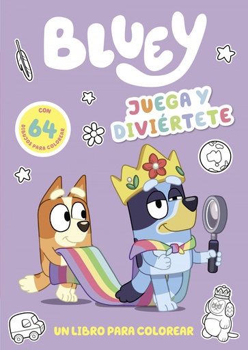 [9788448864750] Bluey - Juega y diviértete. Un libro para colorear (edición en español)