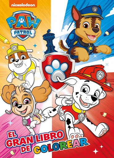 [9788448865764] El gran libro de colorear (Paw Patrol # Patrulla Canina)