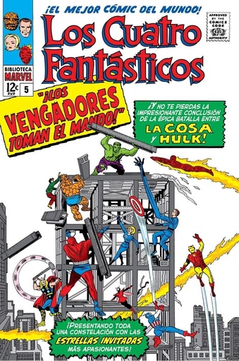 [9788411503334] BIBLIOTECA MARVEL 14 LOS 4 FANTASTICOS 05