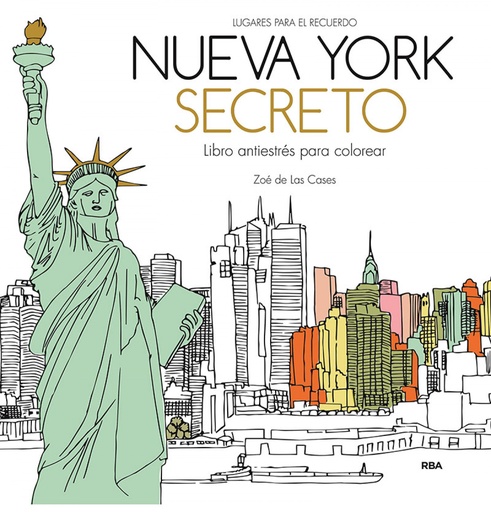 [9788411323109] Nueva York secreto. Libro antiestrés para colorear