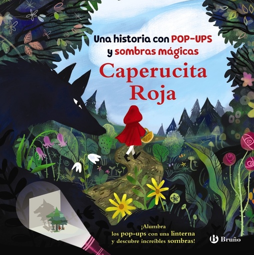 [9788469668542] Caperucita Roja. Una historia con pop-ups y sombras mágicas