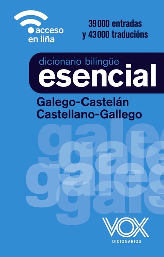 [9788499744001] Diccionario Esencial Galego-Castelán / Castellano-Gallego