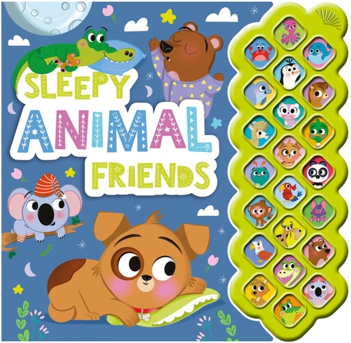 [9781801086219] Shiny Sounds: Sleepy Animal Friends