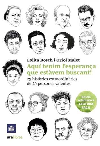 [9788411730167] AQUÍ TENIM L´ESPERANÇA QUE ESTÀVEM BUSCANT - Lectura Fàcil