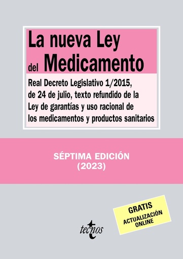 [9788430987597] La nueva Ley del Medicamento