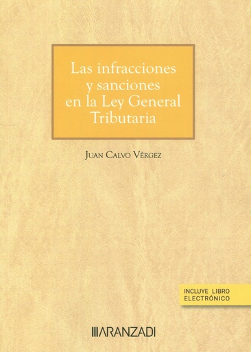 [9788411633727] Las infracciones y sanciones en la Ley General Tributaria (Papel + e-book)