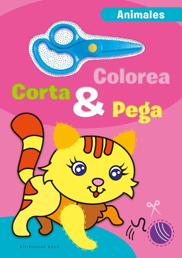 [9788418715617] Colorea, corta y pega. Animales