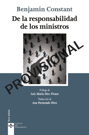 [9788430987801] De la responsabilidad de los ministros