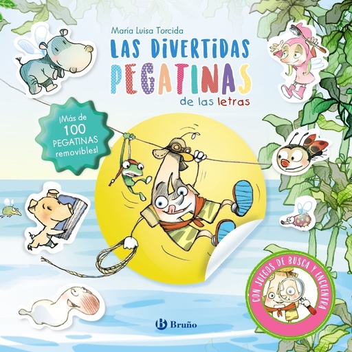 [9788469669884] Las divertidas pegatinas de las letras