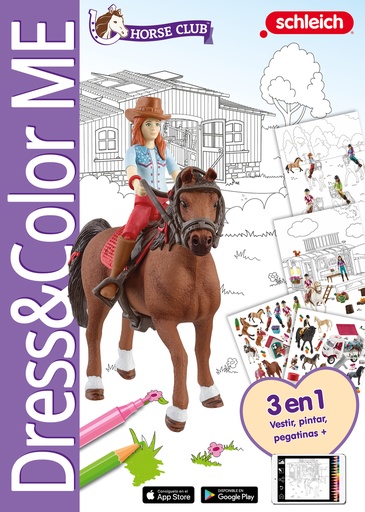 [9783986851248] Schleich horse club (Dress &amp;color ME A4)