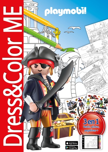 [9783986851224] Playmobil piratas (Dress &amp;color ME A4)