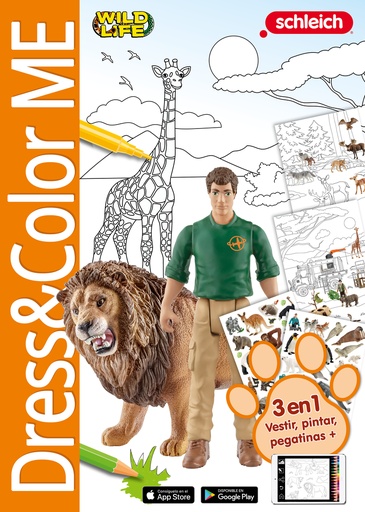 [9783986851231] Schleich wild life (Dress &amp;color ME A4)